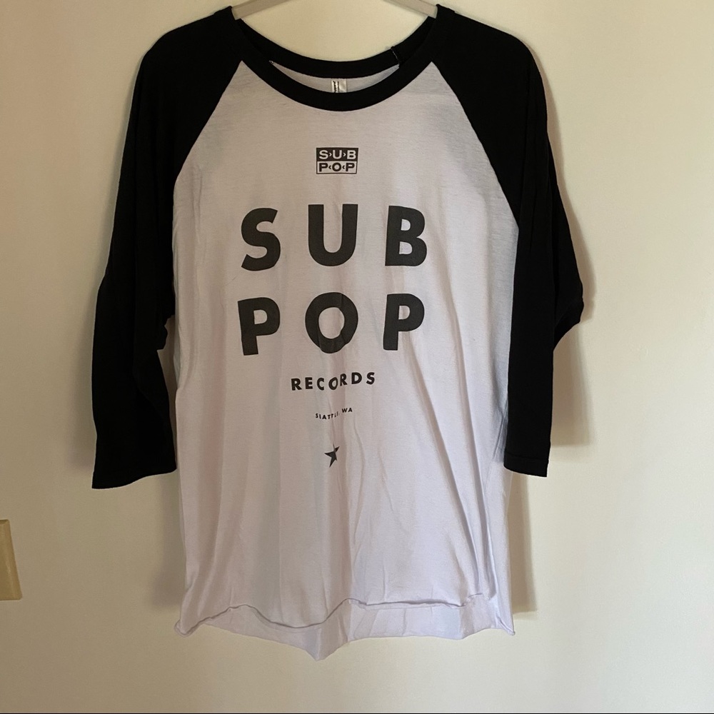Sub Pop 3/4 Long Sleeve